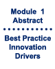 Innovation summit seminar best practice processes abstract 1